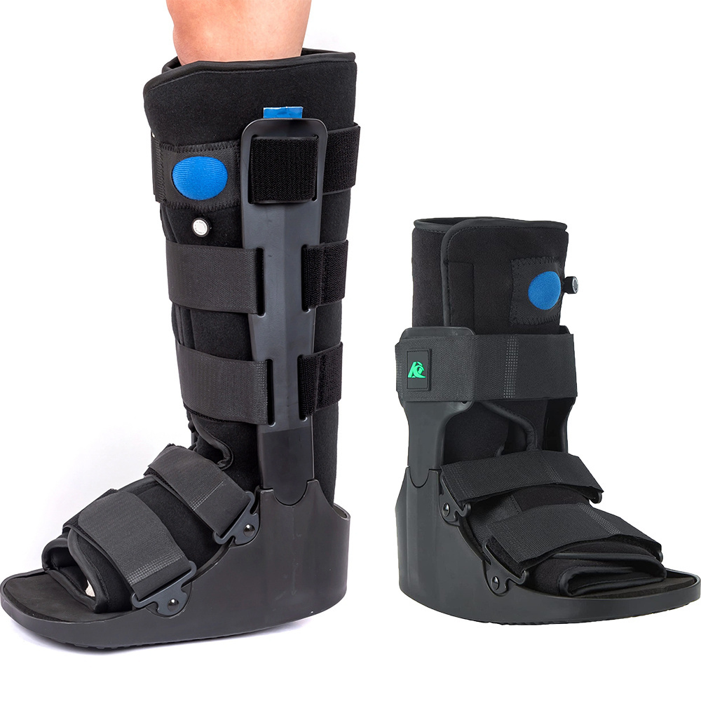 Orthopedic fracture appliances pneumatic cast shoe for ankle injury Inflatable air walker boot