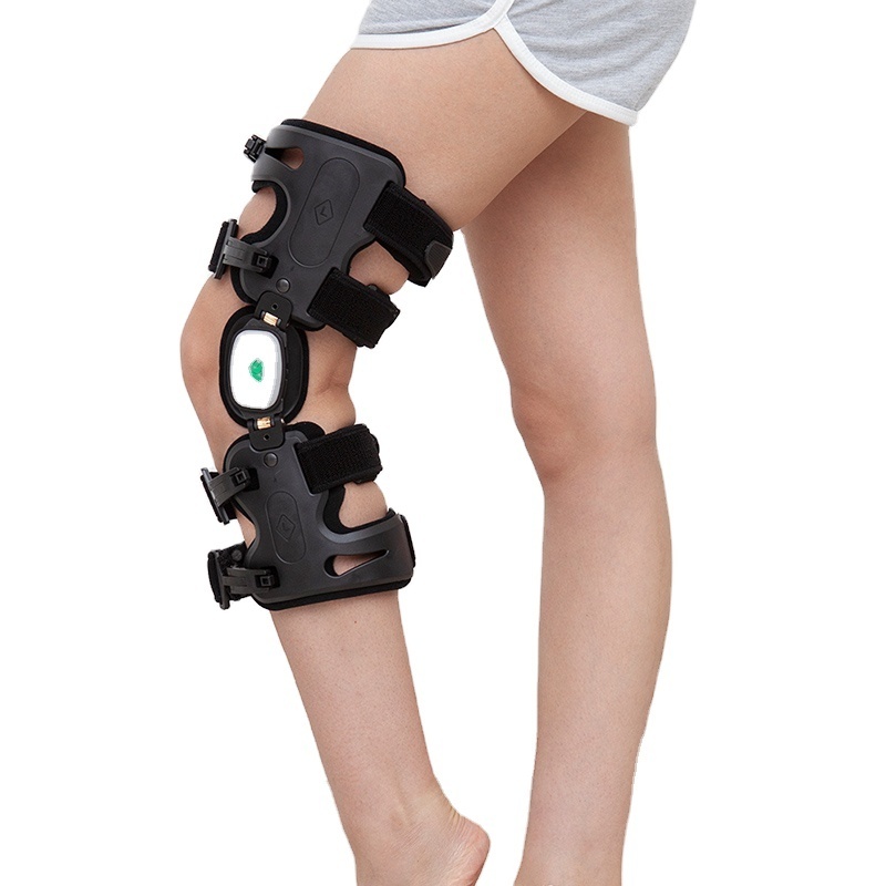 Knee brace for osteoarthritis/Knee brace for OA/Adjustable Knee Immobilizer with side Stabilizers of locking dials