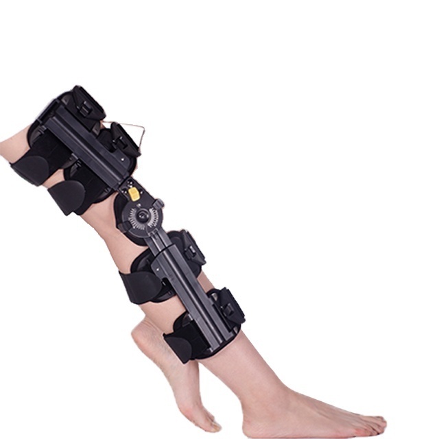 Knee brace for osteoarthritis/Knee brace for OA/Adjustable Knee Immobilizer with side Stabilizers of locking dials