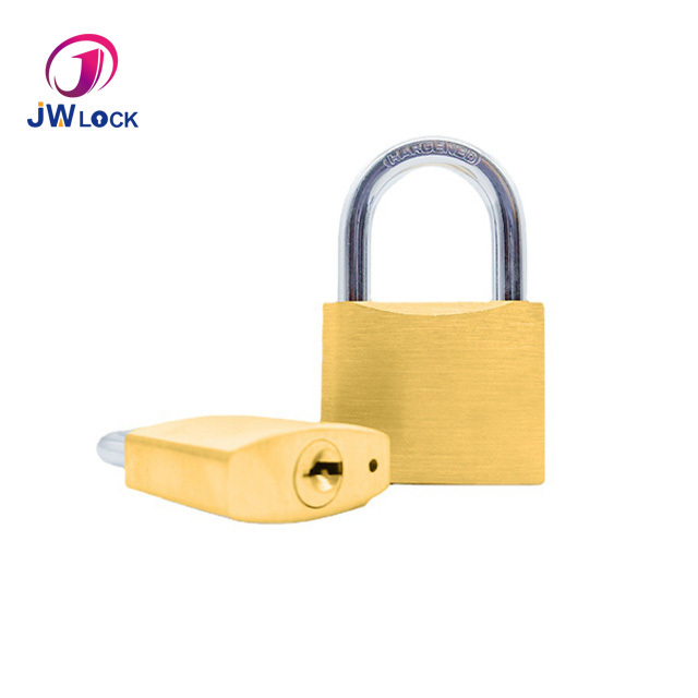 20mm 30mm 40mm 50mm 60mm High Security Custom Small Solid Brass Pad Lock Combination Hardened Shackle Brass Padlock