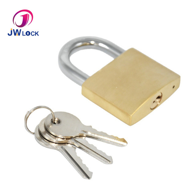 20mm 30mm 40mm 50mm 60mm High Security Custom Small Solid Brass Pad Lock Combination Hardened Shackle Brass Padlock