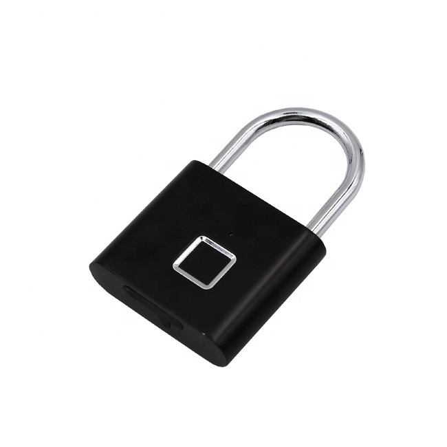 Safety Anti-theft Luggage Padlock Biometric Technology Smart Fingerprint Padlock