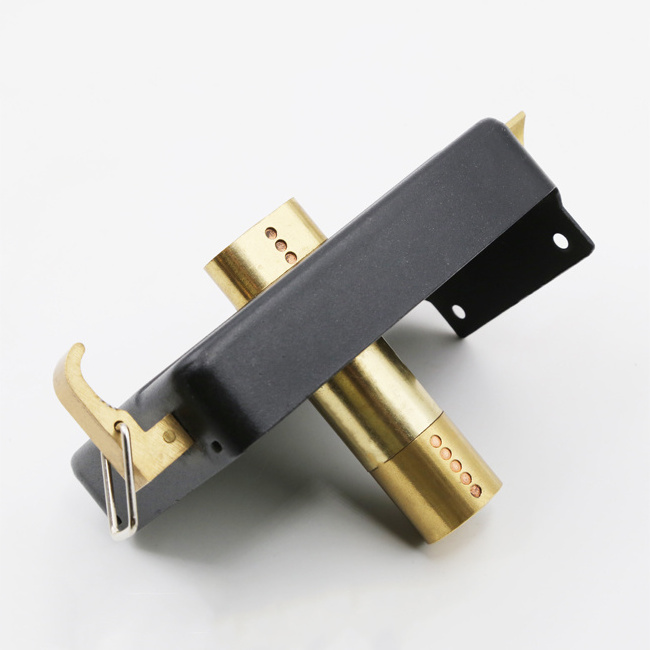 Italy Standard 4 Point Rim Lock For Entrance Armored Door Brass Cylinder Outdoor Sliding Gate Bolt Garage Door Locks