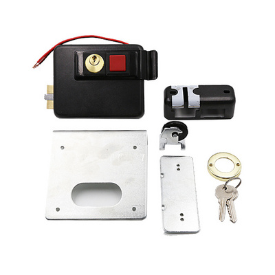 Best Outdoor Combination African Electric Rim Door Brass Mortise Cylinder Lock Iron Gate Lock With Key For Outside South