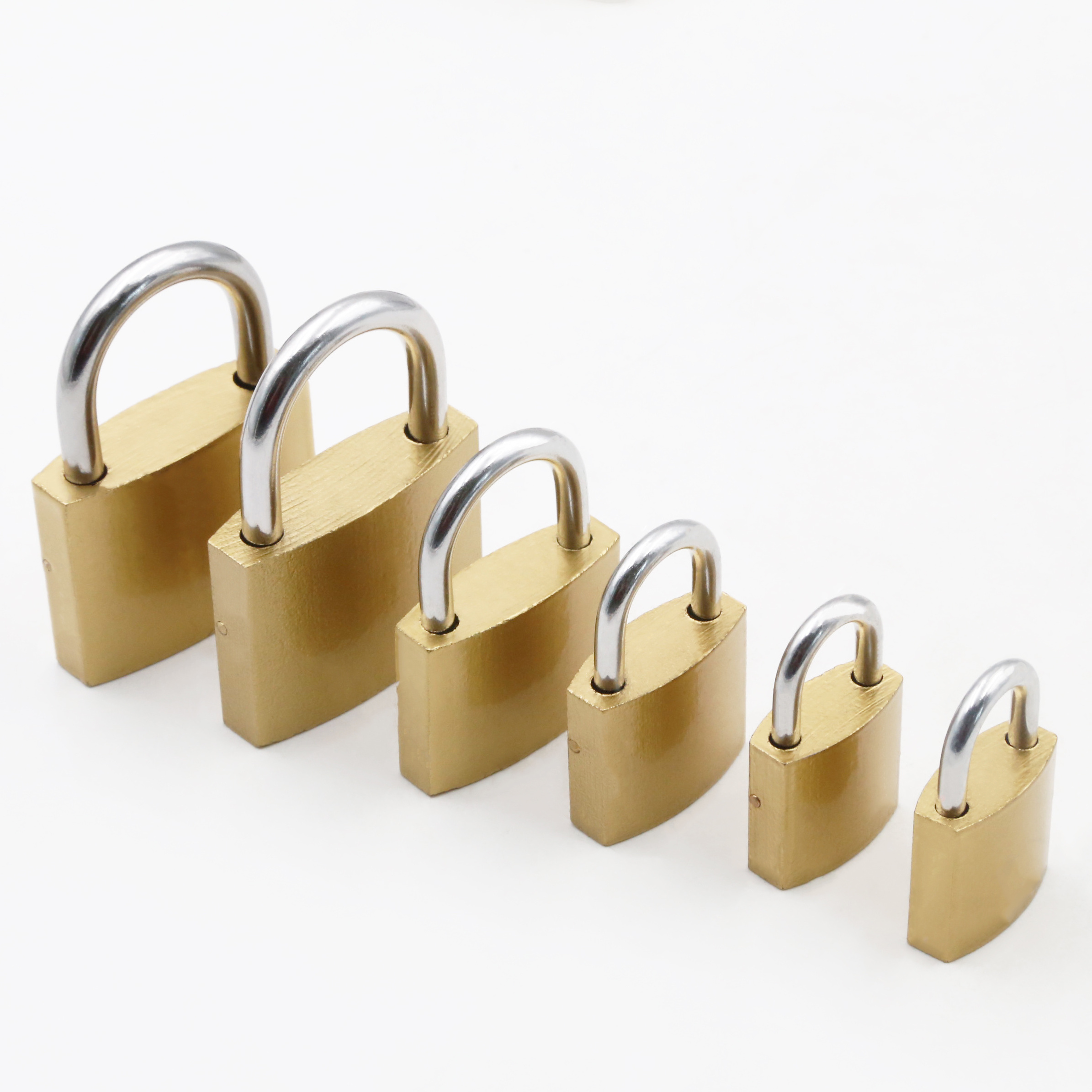 New Design Combination Sanding Copper Brass Padlock Gym Locker Lock With Great Price Good Quality Pad Locks For Gym Backpack