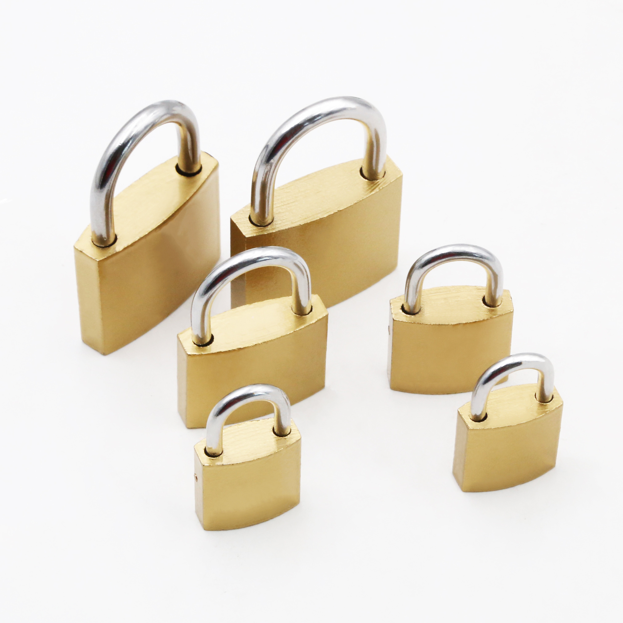 New Design Combination Sanding Copper Brass Padlock Gym Locker Lock With Great Price Good Quality Pad Locks For Gym Backpack