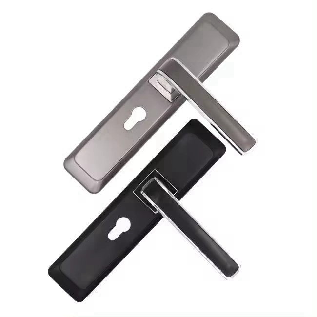 Latest Mortice Door Handle Aluminium Stainless Steel Door Lever Handle Superior Quality Simple Door Handle In India Iron Plate