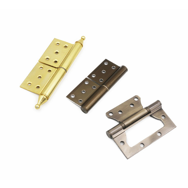 Heavy Duty Wood Hidden Cross Hardware Invisible Gate Hinge Adjustable Concealed Door Flag Hinge