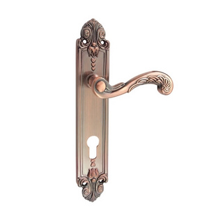 Fast Moving Copper Brass Zinc 85 S-003 Door Lock Cover Handle Plate