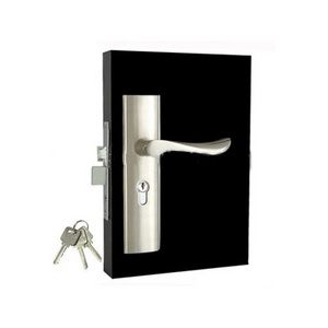 Source Factory Door Hardware Zinc Alloy Double Handle Mortise Lock Entrance Door Handle Handle Lockset