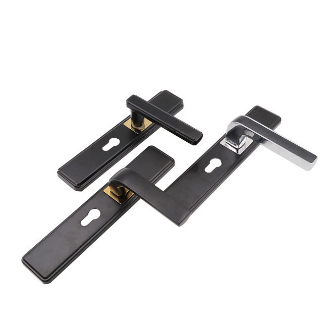 Latest Mortice Door Handle Aluminium Stainless Steel Door Lever Handle Superior Quality Simple Door Handle In India Iron Plate