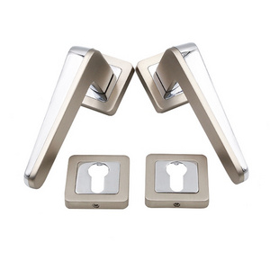 High Quality Zinc Alloy North American Double Cylinder Deadbolt And Knob Set Keyed Fireproof Handle Door Lever Handle Door Lock