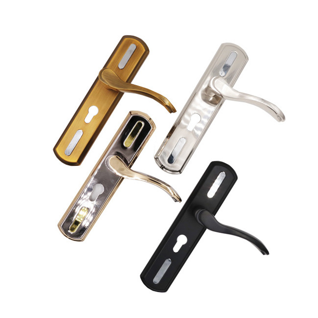 Privacy Silver Gold or Customized Square lever passage levers handle bathroom door lock handle