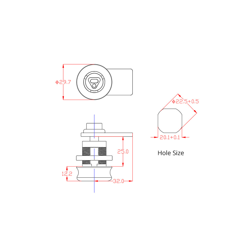 Vanma latest technology electronic master key unlock many locks padlock cam lock for vending machine