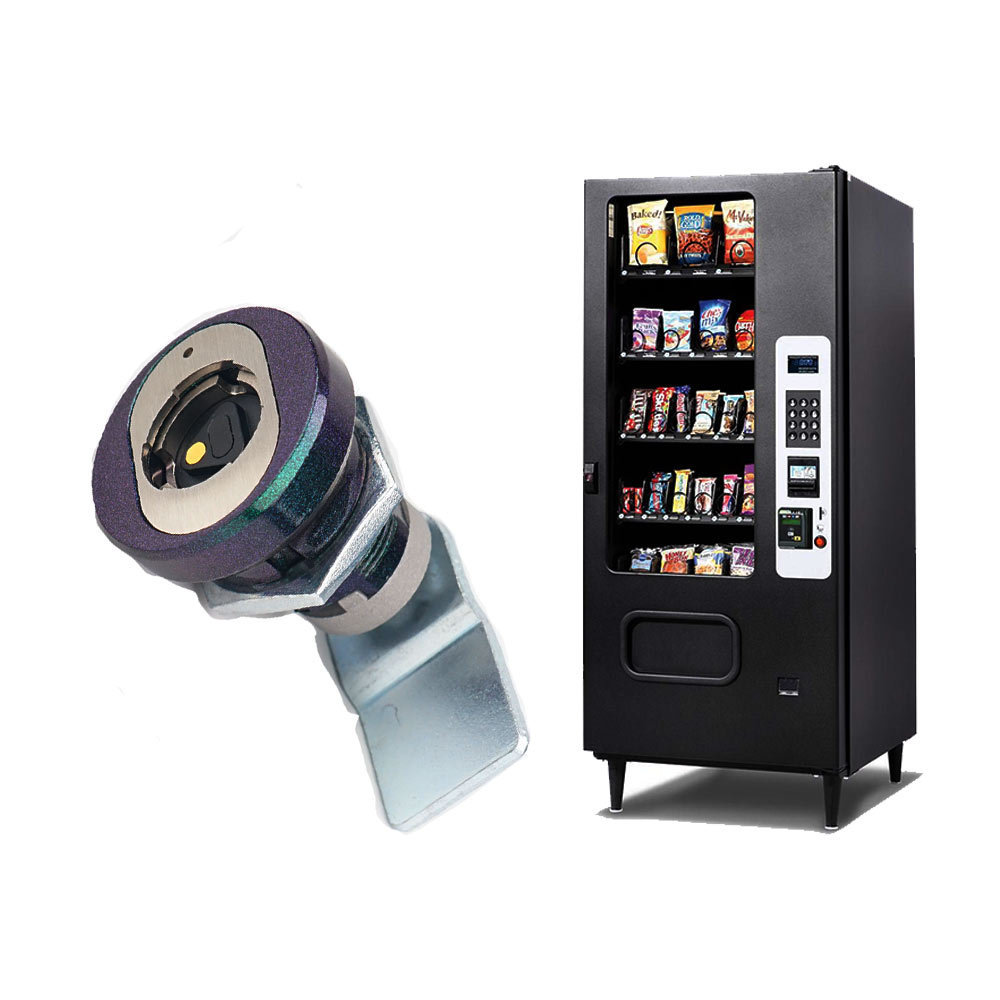 Electronic vending machine lock key smart lock management system