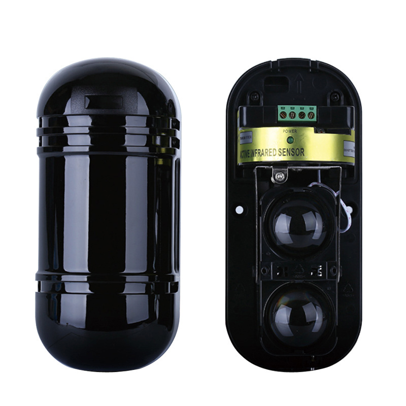 Perimeter Security Intrusion Detection Dual Beam Infrared Barrier IR Beam Detector