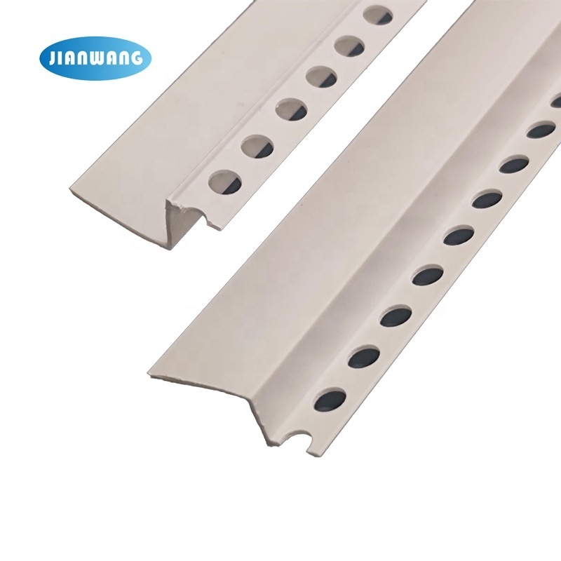 Flexible Ceramic Tile Plastic Wall Corner Edge Trim Pvc Round Edge Trim For Bathroom