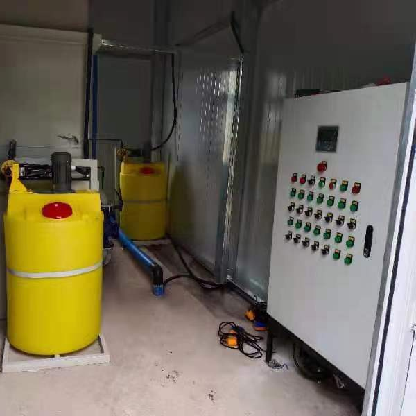 yangzhou zhenjiang fiberglass septic tank sewage treatment bio tank Integrated Sewage Treatment Pure Packing Machine