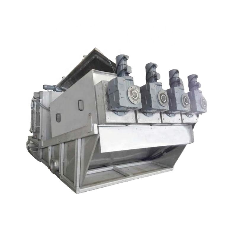 Dewatering Sludge Machine Window Rotary Press Machine Techase High Quality Sludge Dehydrator and Dewatering Machine Water Pump