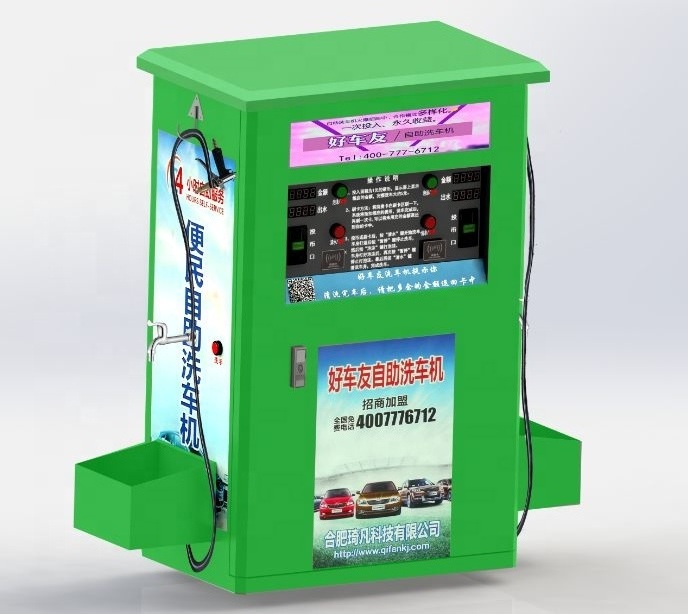 self-service high pressure car wash cleaning equipment mobile jet washing car equipment 24 hours High pressure automatic car was