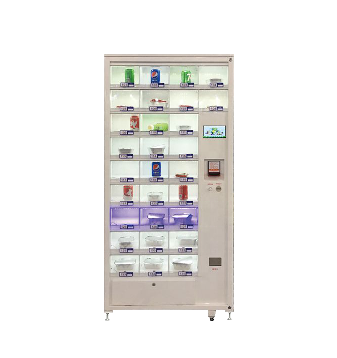 lucky box vending machine with touch screen Vending Machine Security Key Lock 24 hours self-service automatic vending machine