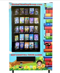 Outdoor book vending machine 24 hours self tennis ball,  balloon and pinball vending machine library book vending machine