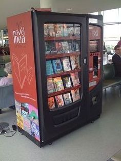 Outdoor book vending machine 24 hours self tennis ball,  balloon and pinball vending machine library book vending machine