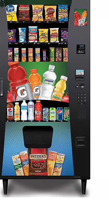 JW cheap single-door snack drink chocolate Vending Machine for sale