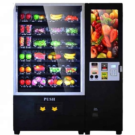 JW self service fruit smoothie blend vending machine and cooling smoothie vending machine