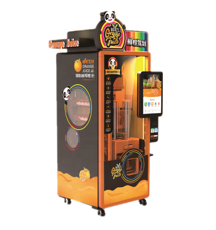 Hot sale smart fresh orange juice vending machine