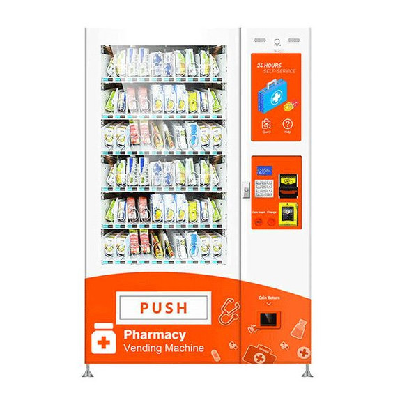 elevator lift drug medicine pharmacy vending machine medical for sale 24 hour self-service Pharmacy OTC medicine vending machine