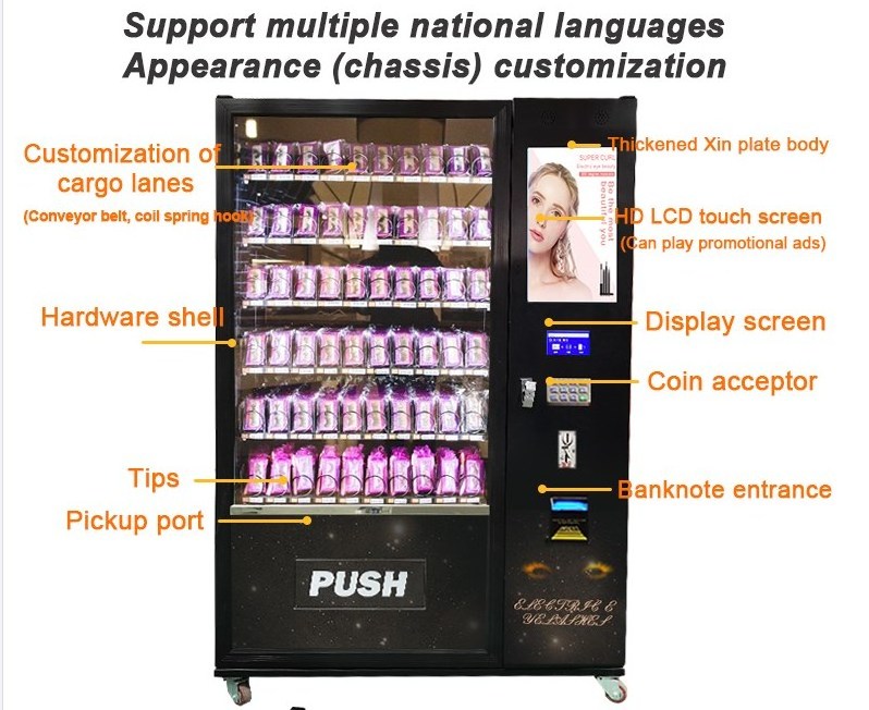 Clothing store Vending Machine Automatic Vending Machine Fitness Tight Suit T-Shirt Swimming Wear Clothes Vending Machine