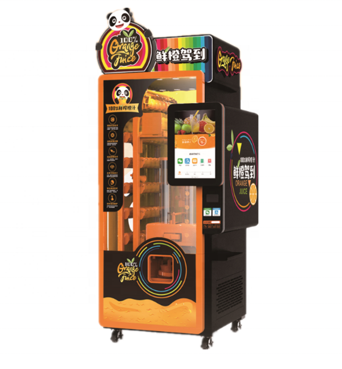 Hot sale smart fresh orange juice vending machine