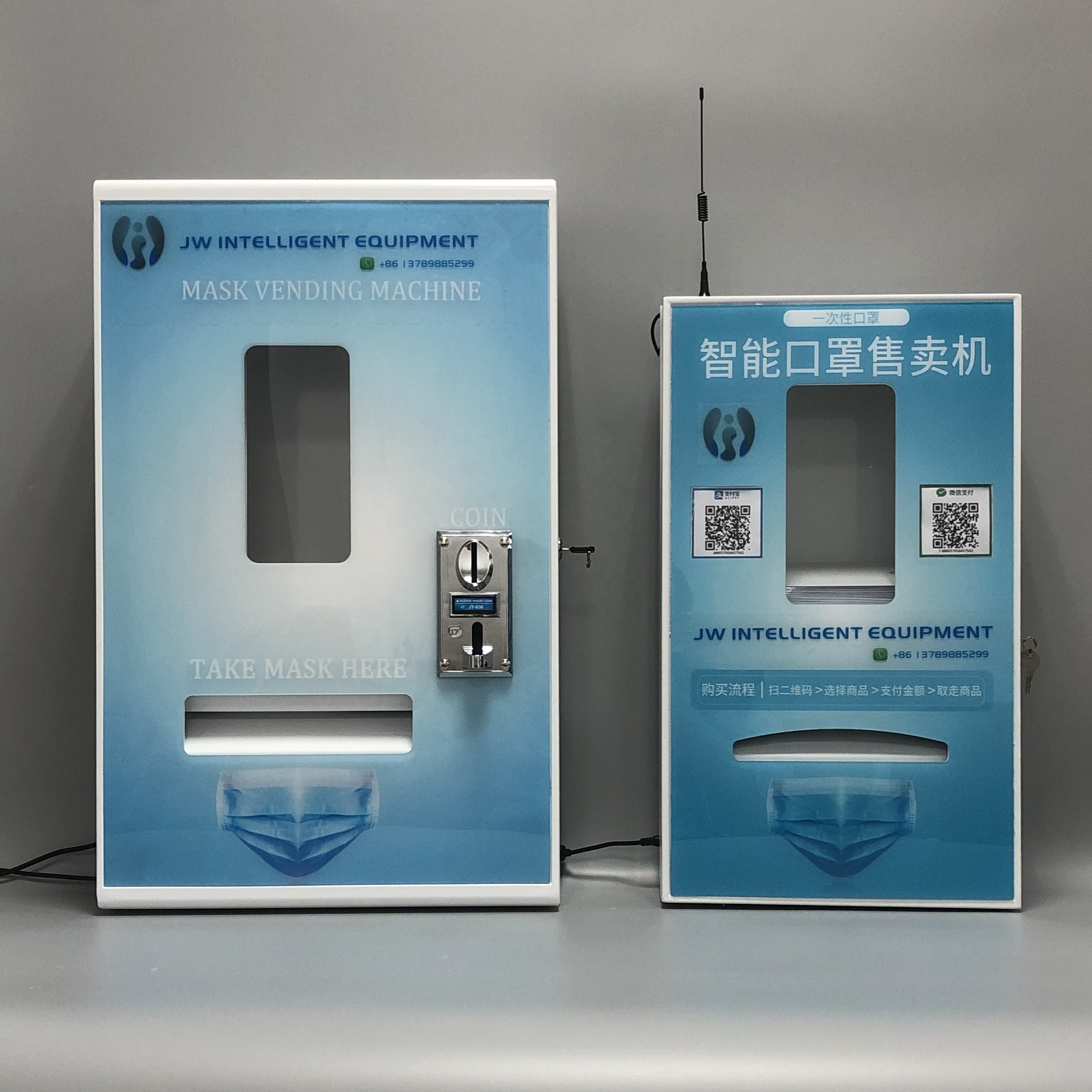 Wall mounted Mini Vending Machine For Sanitary Napkin Pad Tampon Towel Dispenser Coin and Bill Operated Vending Machine