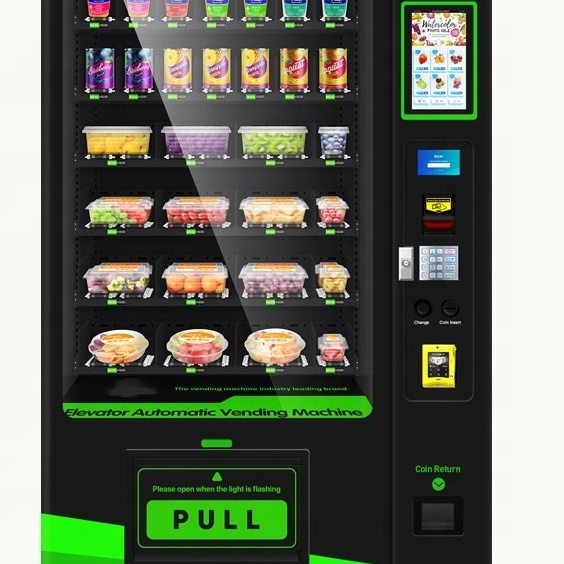 JW self service fruit smoothie blend vending machine and cooling smoothie vending machine