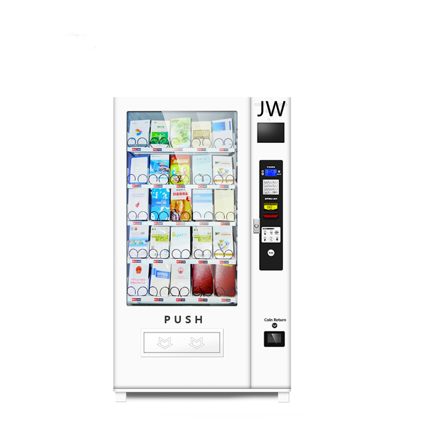 Outdoor book vending machine 24 hours self tennis ball,  balloon and pinball vending machine library book vending machine