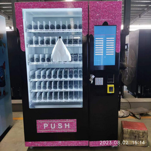 pink mini lash eye lash beauty nail art sticker hat laundry touchscreen vending machine digital automatic small with card reader