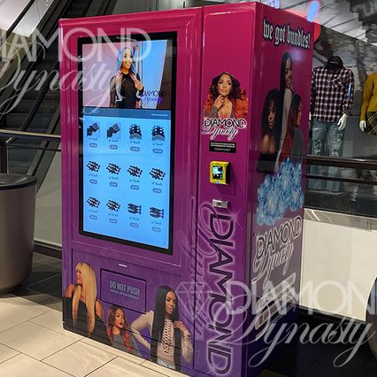 American standard luxury 49 inch digital touch screen hair vending machine Waist trainers and Waist bands vending machine