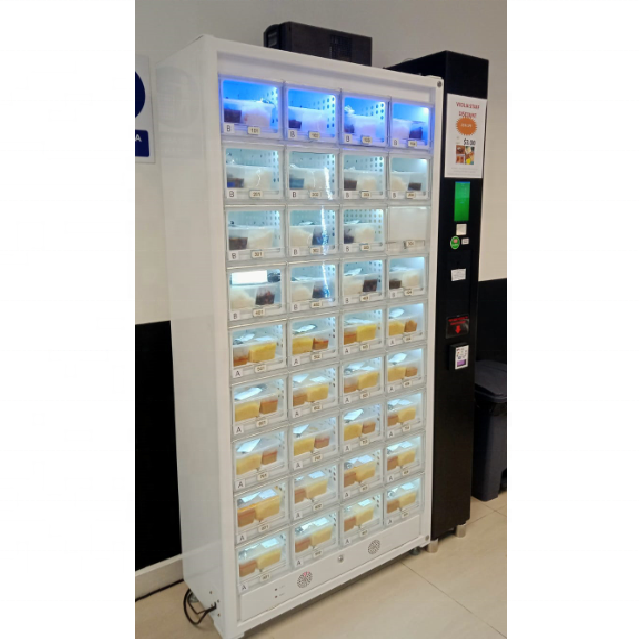 Grid Vending Machine for Beauty Products Skin Care Vending Machine Automatic locker vending machine flowers/egg/fruits