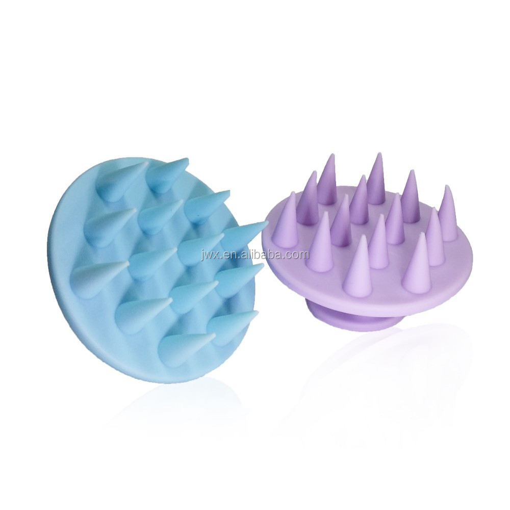 Hair Scalp Massager Shampoo Brush Silicone Head Washer Brush Handheld Shower Scalp Scrubber Cleansing Brush