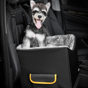 Pet Car Booster Seat for Dogs Bucket Booster Pet Seat, Elevated Dog Booster Car Seat, Dog Car Seat for Small Dogs up to 25lbs