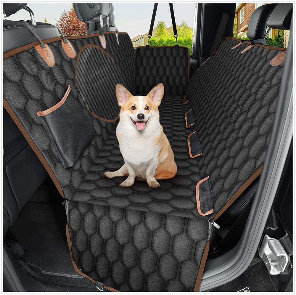 Pet Safety Luxury Travel Waterproof Hammock Protector Carrier Pet Booster Dog Car Seat Cover For Dog