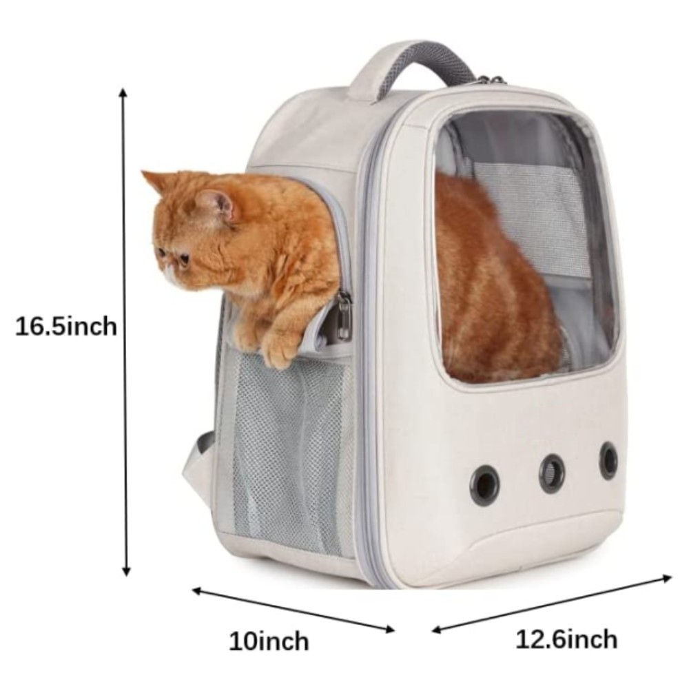 Pet Carrier Backpack, Bubble Backpack Carrier, Airline-Approved, Designed for Travel, Hiking, Walking & Outdoor Use