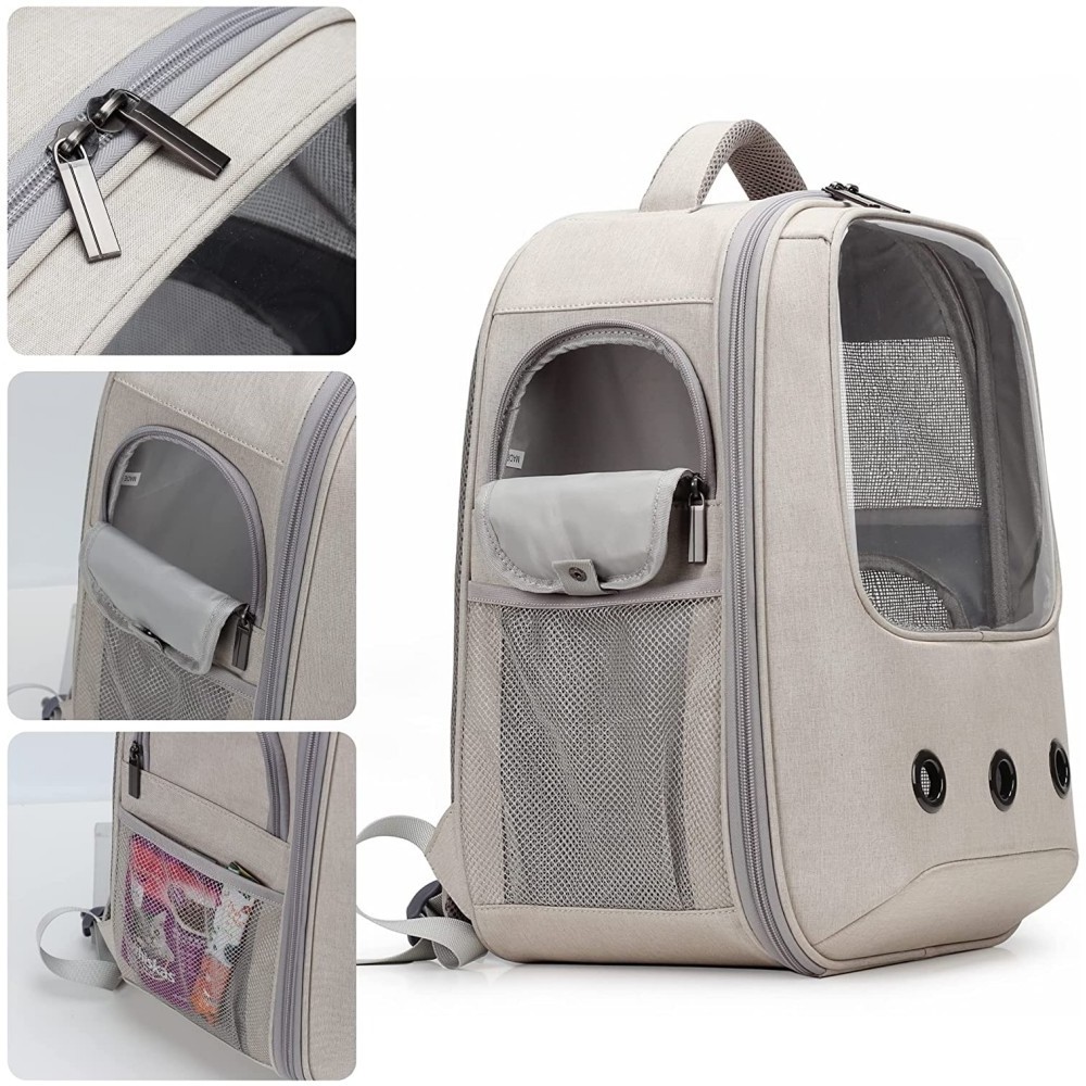 Pet Carrier Backpack, Bubble Backpack Carrier, Airline-Approved, Designed for Travel, Hiking, Walking & Outdoor Use