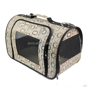 JW PET Hight Quality Customized,expandable pet carrier dog bags for traveling cat travel carrier Great Ventilation Walking