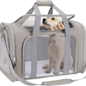 JW PET airline approved dog carrier,pet travel bag,cat travel carrier dog bag carrier Detachable soft-sided