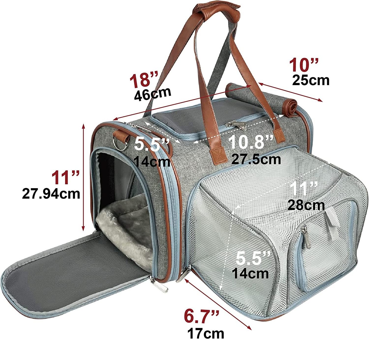 JW PET airline approved dog carrier,pet travel bag,cat travel carrier dog bag carrier Waterproof Hight Quality Customized