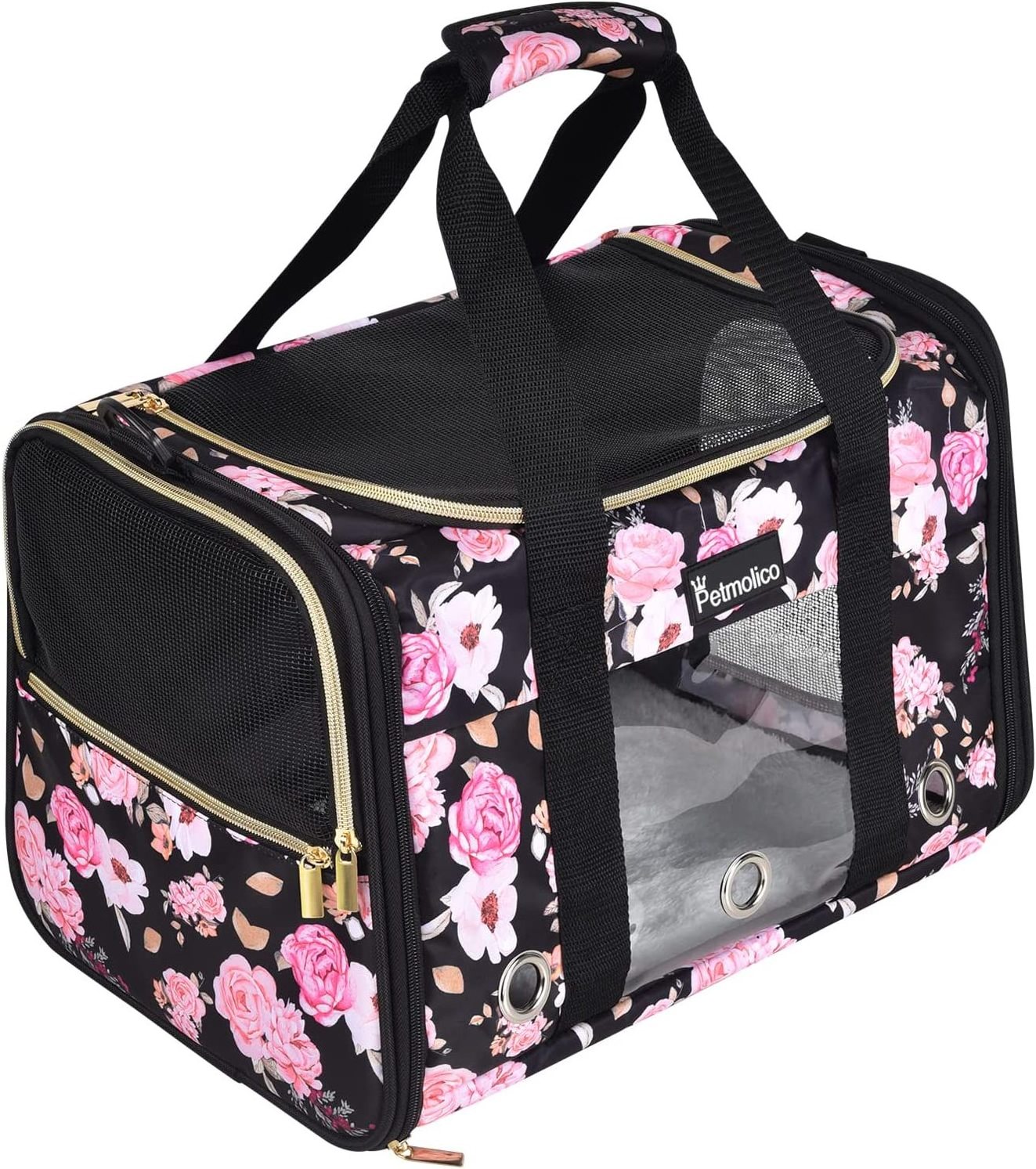 JW PET airline approved dog carrier,pet travel bag,cat travel carrier dog bag carrier Waterproof Expandable