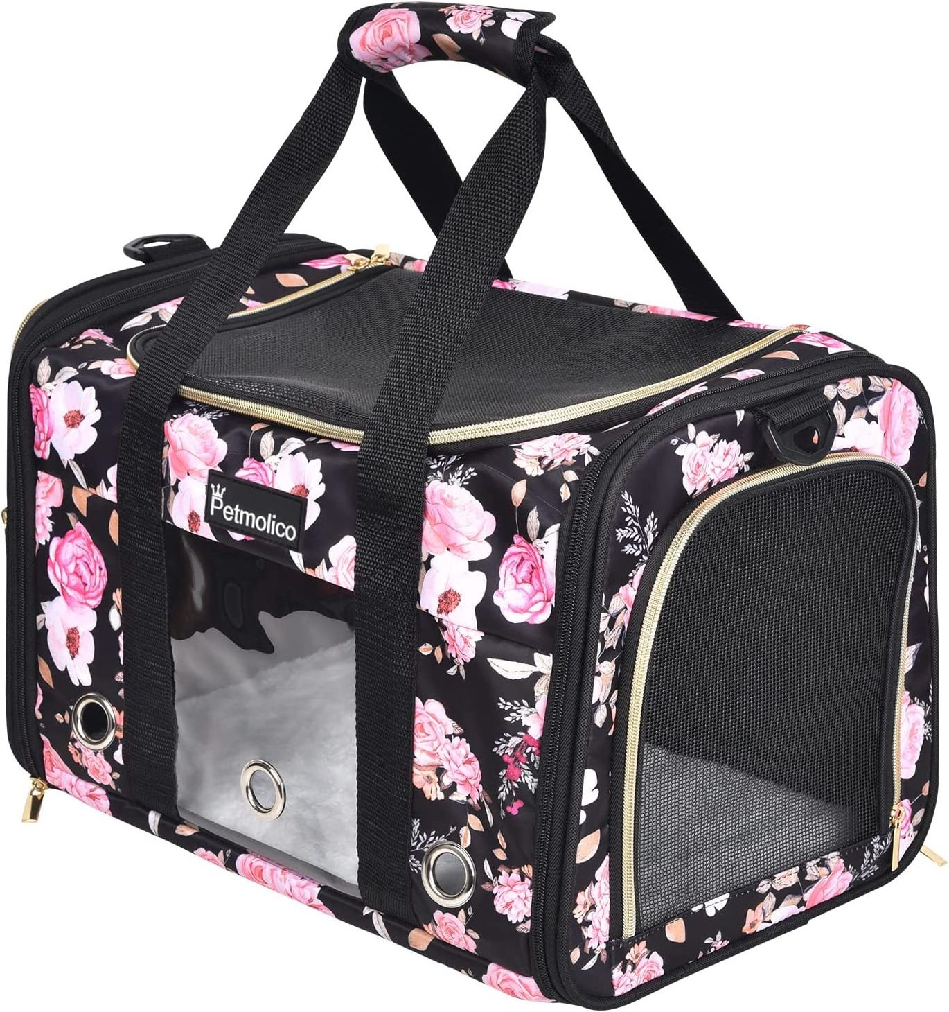 JW PET airline approved dog carrier,pet travel bag,cat travel carrier dog bag carrier Waterproof Expandable