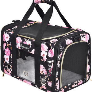 JW PET airline approved dog carrier,pet travel bag,cat travel carrier dog bag carrier Waterproof Expandable